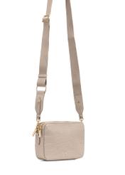 Cream small croco leather handbag for women TORES-1095-12(W25)-06