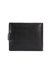Black men's leather wallet PORMS-0651-99(W25)