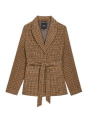 Women's houndstooth jacket ZAKDT-0054-1D(Z26)