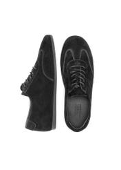 Women's leather shoes in black BUTYD-1215-99(Z25)