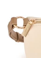 Small cream women's handbag TOREC-0882-0C(W26)