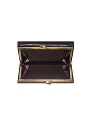 Burgundy Leather Women's Wallet PL-128-4D(KS)
