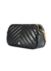 Small black women's handbag TOREC-1051-99(Z25), product visible diagonally on a white background.