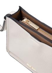 Cream small shoulder bag TOREC-1055-12(Z25), close-up detail on white background.
