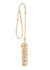 Beaded phone case TOREC-1145-0C(W26) - side view of the product, on a white background.