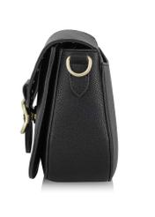 Women's small black mailbag TOREC-0880-99(W24)-03