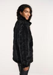 Women's artificial fur zipper FUTDP-0020-99(Z22)-02