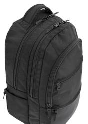 Black large men's backpack TORMN-0355-99(W25)-07