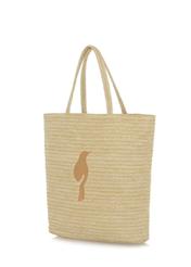Women's straw shopper bag TOREC-0636-23(W22)-02