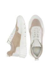 Women's natural leather platform sneakers BUTYD-1083-80(W24)-05