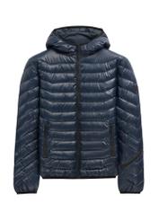 Men's navy blue jacket KURMT-0380-7E(Z26) - front product view, on white background.