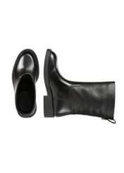 Women's leather ankle boots BUTYD-1216-99(Z25), product view from the top and side on a white background.