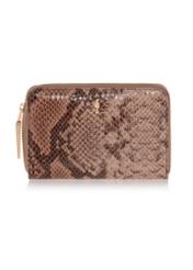 Croco women's leather wallet PORES-0836D-31(W23)-01