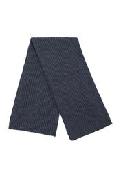 Navy blue men's winter scarf SZAMT-0016-7E(Z26)