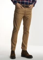 Beige men's pants SPOMT-0083-81(Z23)-01