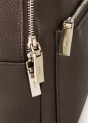 Dark brown women's backpack TOREC-0996A-89(Z25)