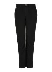 Women's black denim pants SPODT-0078-99(W24)-03