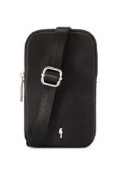 Black fabric women's bag TOREN-0331-99(Z25), front product view on white background.