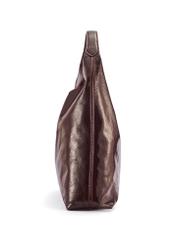 Large burgundy leather women's handbag TORES-1179-49(Z25), side view of the product on a white background.
