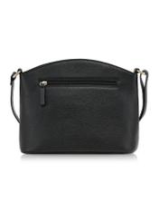 Black leather handbag for women TORES-0955-99(Z23)-04