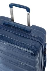 Set of 19'/24'/28' wheeled suitcases WALPC-0015-7D(W26), view of the product handle on a white background.