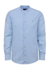 Blue cotton men's shirt KOSMT-0326-60(W25)-06