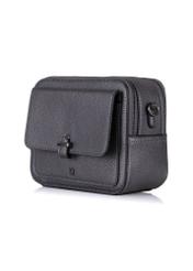 Gray two-compartment shoulder bag TOREC-0405B-95(Z24)-04