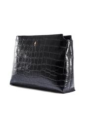 Black croco women's handbag TORES-1159-9G(Z26)