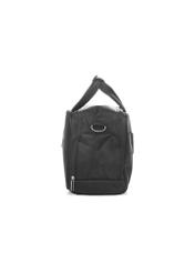 Black men's nylon bag TORMN-0420-99(W26), side product view on white background.