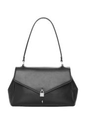 Black women's shoulder bag TOREC-1389-99(Z26), front product view on a light background.