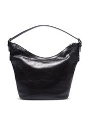 Black large shopper bag TORES-1367-9F(Z26), front product view on a light background.