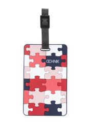 Luggage tag AW-012-0001-15(W25), front view of the product on a white background.