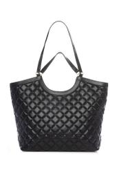 Large quilted women's handbag TOREC-1118-99(W26), back view of the product on a white background.