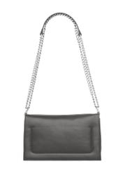 Graphite small women's handbag TOREC-1282-9D(Z26) - product view from the back, on a white background.
