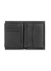 Men's leather wallet with embossing PORMS-0022A-99(W23)-05