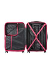 Medium suitcase on wheels WALAB-0040-5E-24(W26), product view inside on white background.