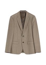 Dark brown men's suit jacket MARMT-0013-1I(W26)