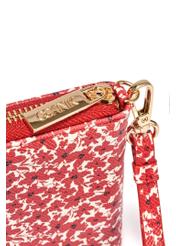 Small women's floral wallet POREC-0404-42(W25), close-up of the product detail on a white background.
