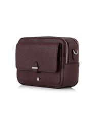 Burgundy two-compartment shoulder bag TOREC-0405B-49(Z24)-02