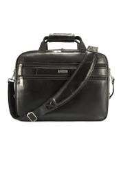 Black leather men's bag TORMS-0483-99(Z25)