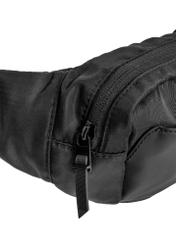 Black men's waist bag TORMN-0315B-99(Z25), close-up of the product detail on a white background.