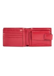 Red men's wallet SL-134-41(KS), product view from the inside on a white background.