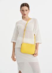 Yellow women's shoulder bag TOREC-0205E-21(W25)