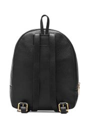 Black leather women's backpack TORES-0898C-99(W25)-04