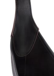 Black medium women's handbag TOREC-1200-99(W26)