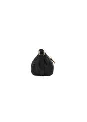 Black small women's bag TOREN-0351-99(Z26), side view of the product on a white background.