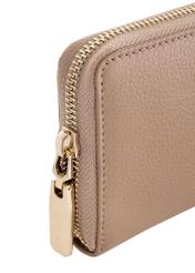 Large beige leather women's wallet PORES-0800C-81(Z23)-06