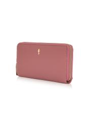 Pink leather women's wallet PORES-0800E-31(Z24)-02