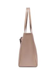 Women's shopper bag in cool beige color TOREC-1340-1K(Z26)