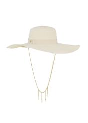 Women's hat with large brim KAPDT-0038-23(W24)-02